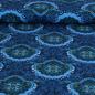 Preview: Dekostoff Canvas Mandala blau